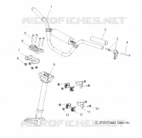 UPPER STEERING   HANDLEBAR