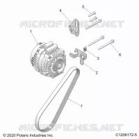 ENGINE, ALTERNATOR