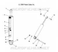 REAR TRACK SHOCK (7043441)
