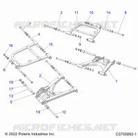REAR SUSPENSION CONTROL ARMS