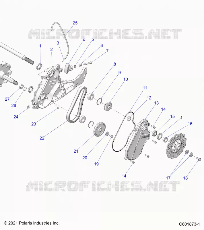 DRIVE TRAIN, CHAINCASE