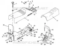 SEAT   GAS TANK TRAIL 0972761, EUROPEAN TRAIL E972761,  TRAIL TOURING 097 (4938313831A010)