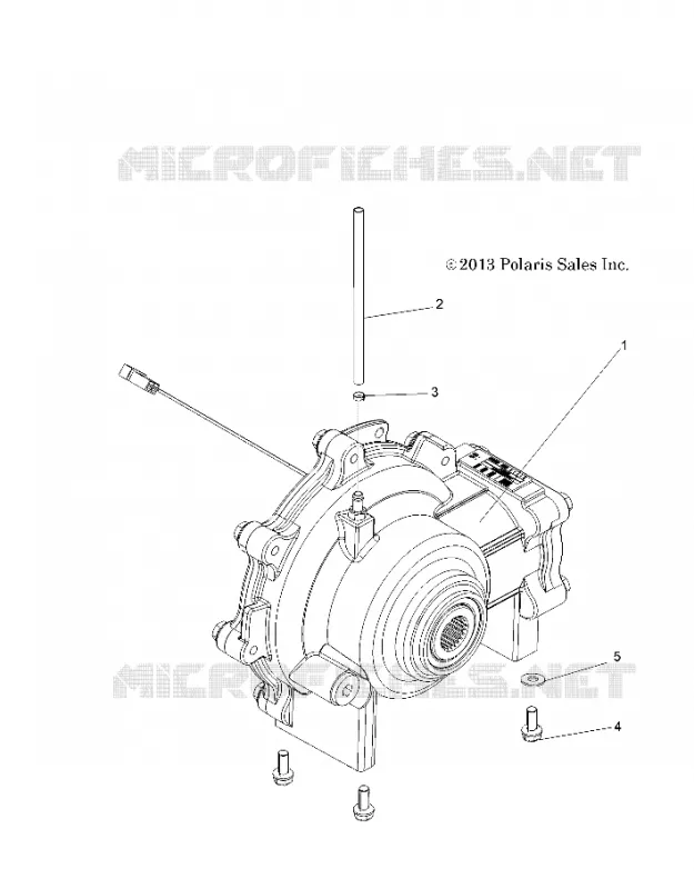 DRIVE TRAIN, FRONT GEARCASE