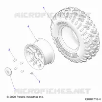 WHEELS, FRONT