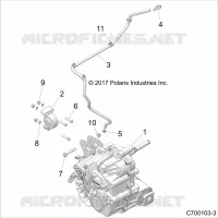 DRIVE TRAIN, MAIN GEARCASE MOUNTING