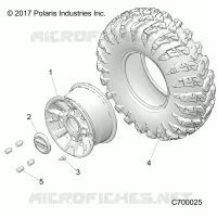 WHEELS, FRONT
