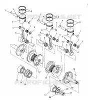 PISTON   CRANKSHAFT RXL / 0930768 AND RXL SKS / 0930568 (4922992299032A)