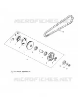 DRIVE TRAIN, PRIMARY CLUTCH