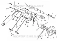 REAR TORQUE ARM TRAIL TOURING 0962262, AND EUROPEAN TRAIL TOURING E962262 (4931763176C008)
