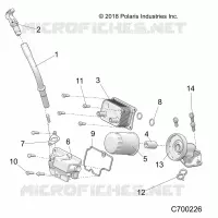 ENGINE, DIPSTICK & OIL FILTER