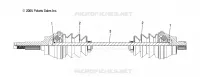 FRONT HALF SHAFT (4X4)