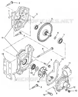 WATER PUMP 600 XCR 0975677, 600 XCR SE H975677 AND EUROPEAN 600 XCR SE E975 (4937963796D003)