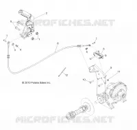 PARKING BRAKE BRAKE ASM.