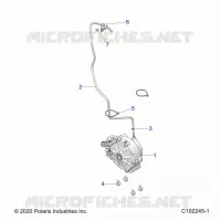 DRIVE TRAIN, FRONT GEARCASE MOUNTING