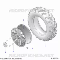 WHEELS, FRONT