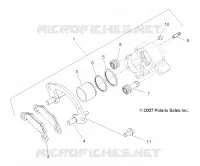 REAR BRAKE CALIPER