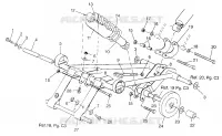 FRONT TORQUE ARM (TRAIL) TRAIL 0972761 AND EUROPEAN TRAIL E972761 (4938313831C006)