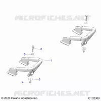 REAR BODYWORK RACK, HANDGRIPS