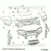 HOOD AND FRONT FACIA