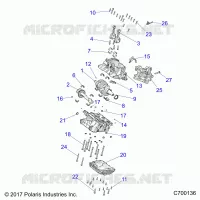 ENGINE, CRANKCASE AND CRANKSHAFT