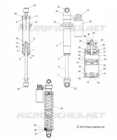 REAR TRACK SHOCK (7044122)