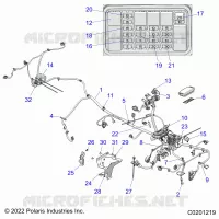 ELECTRICAL, MAIN WIRE HARNESS