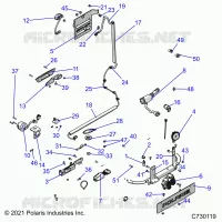 ELECTRICAL, WIRE HARNESS COMPONANTS, AND LICENSE PLATES 