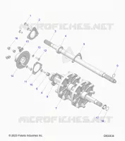 DRIVE TRAIN, JACKSHAFT AND DRIVE SHAFT