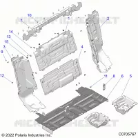 REAR BODYWORK CLOSEOFF