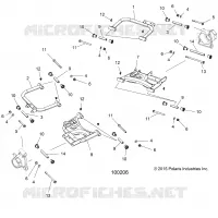 REAR SUSPENSION CONTROL ARMS