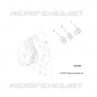 FRONT BRAKE CALIPER MOUNTING