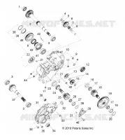 DRIVE TRAIN, MAIN GEARCASE INTERNAL COMPONENTS 1