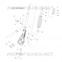 SUSPENSION, FRONT STRUT 