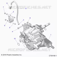 DRIVE TRAIN, MAIN GEARCASE MOUNTING