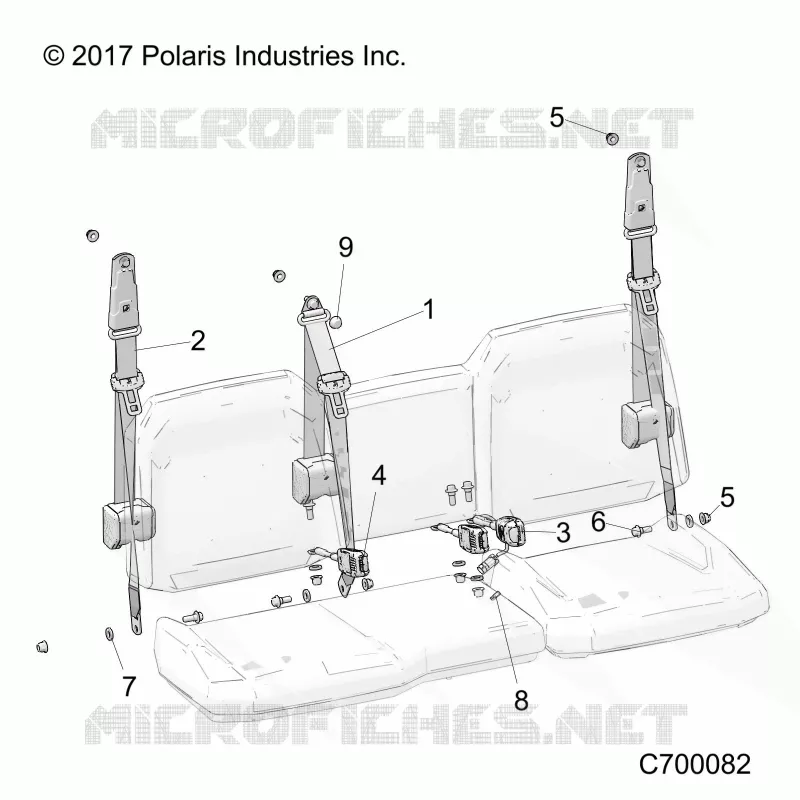 SEAT BELT MOUNTING