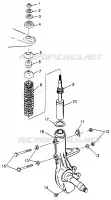 STRUT SPORT 400L W97BA38C AND TRAIL BLAZER W97BA25C (4940124012B003)