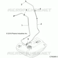 FUEL SYSTEM, LINES, STD.