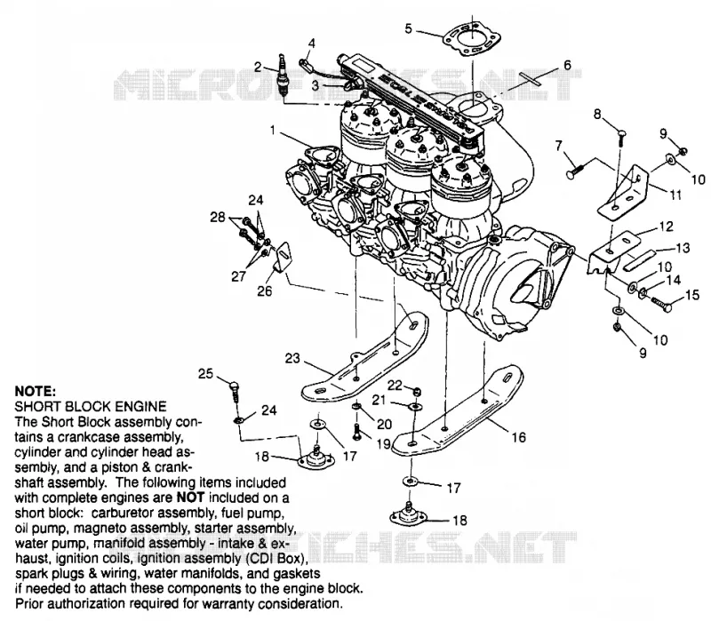 ENGINE MOUNTING SLT 780 B974588 (4941174117B001)