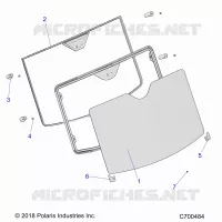 WINDSHIELD, FIXED