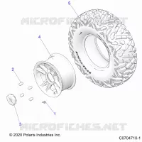 WHEELS, FRONT