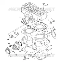 CYLINDER 500 INDY 0982764(A)(B) AND EUROPEAN 500 INDY E982764A (4942104210C008)