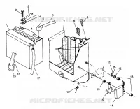 BATTERY BOX ULTRA TOURING 0975378 AND EUROPEAN ULTRA TOURING E975378 (4938133813B014)