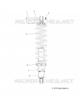 SUSPENSION, REAR SHOCK TRACK (7043994)