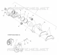 BRAKES, REAR CALIPER