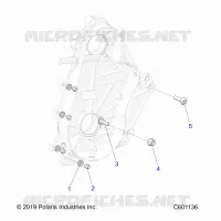 DRIVE TRAIN, CHAINCASE MOUNTING