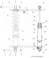 REAR SHOCK (7043862)