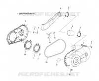 DRIVE TRAIN, CLUTCH COVER