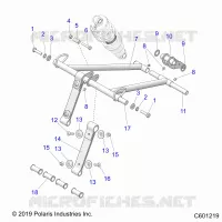 SUSPENSION, FRONT TORQUE ARM