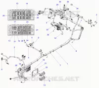 ELECTRICAL, WIRE HARNESS, CHASSIS