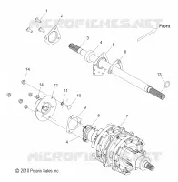 DRIVE TRAIN, JACKSHAFT AND DRIVE SHAFT